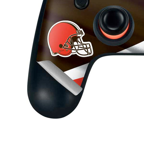 NFL Cleveland Browns Google Stadia Controller Skin